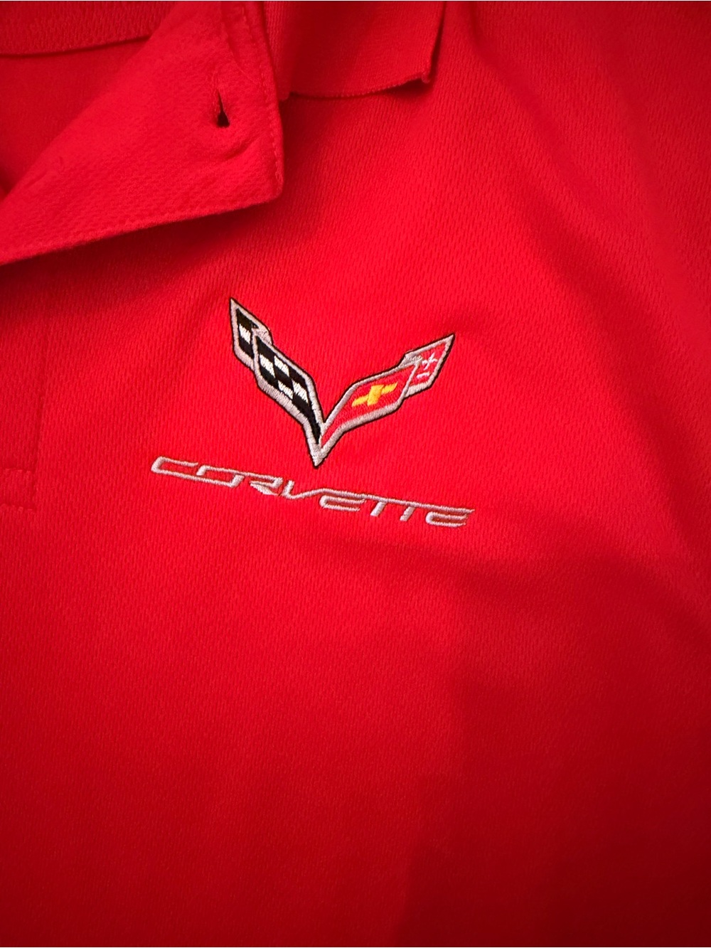 Red Corvette Polo Shirt